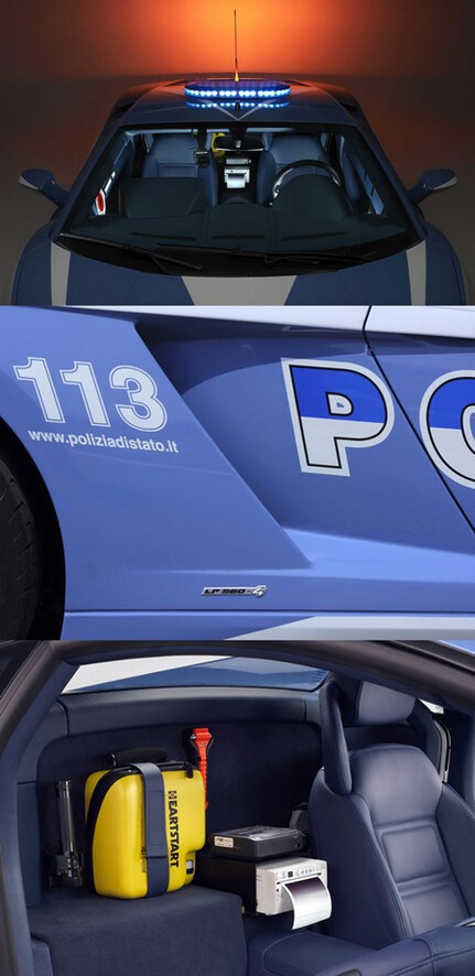 polizia by lamborghini