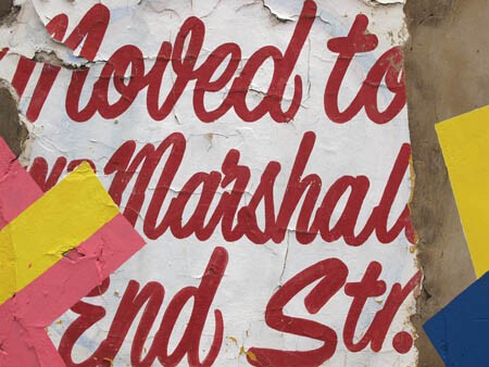 we love typography, sign painting