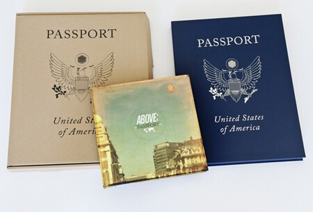 above, passport book