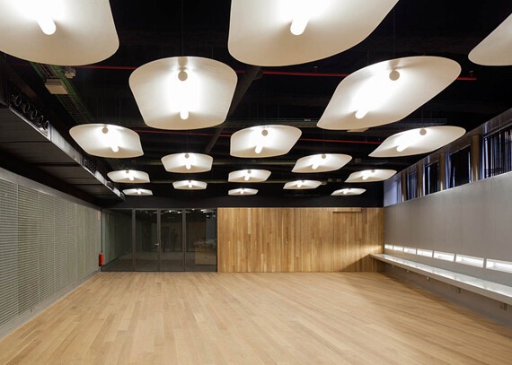 Medialab-Prado by Langarita-Navarro Arquitectos.