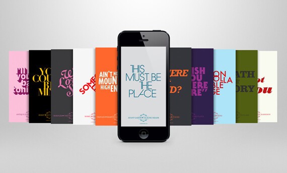Fonts & Lyrics by Comité.
