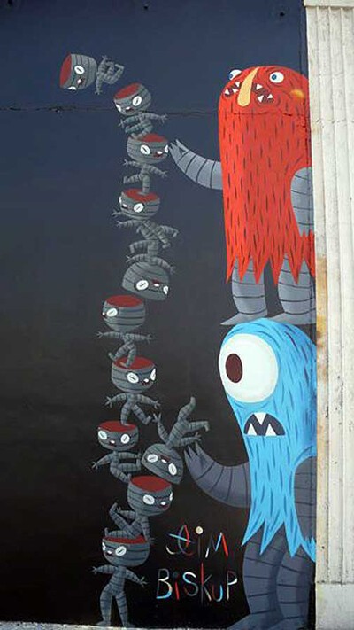 el mural de tim biskup