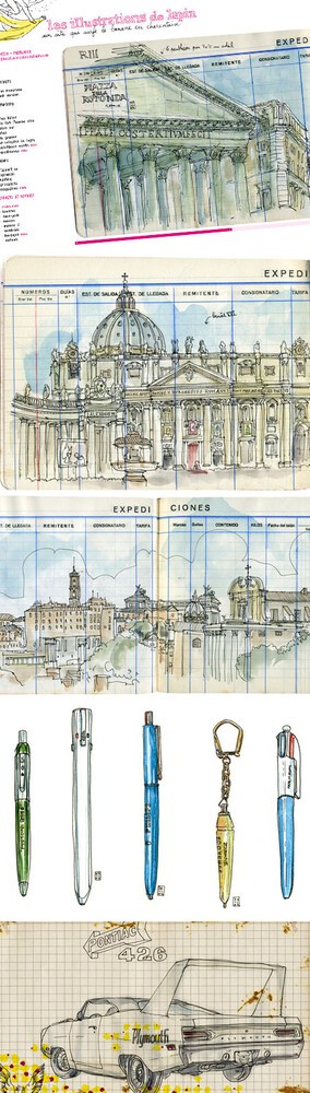 les illustrations de lapin