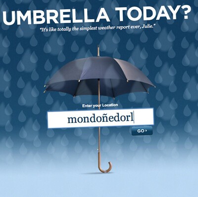 umbrella today