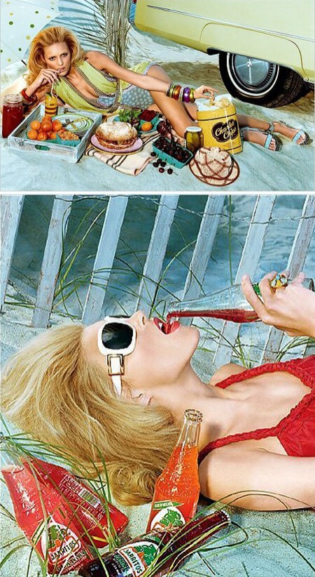 miles aldridge y sus montajes...