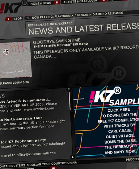!k7 records sampler