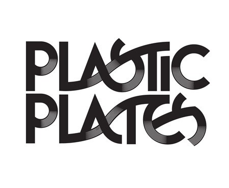 plastic plates, 