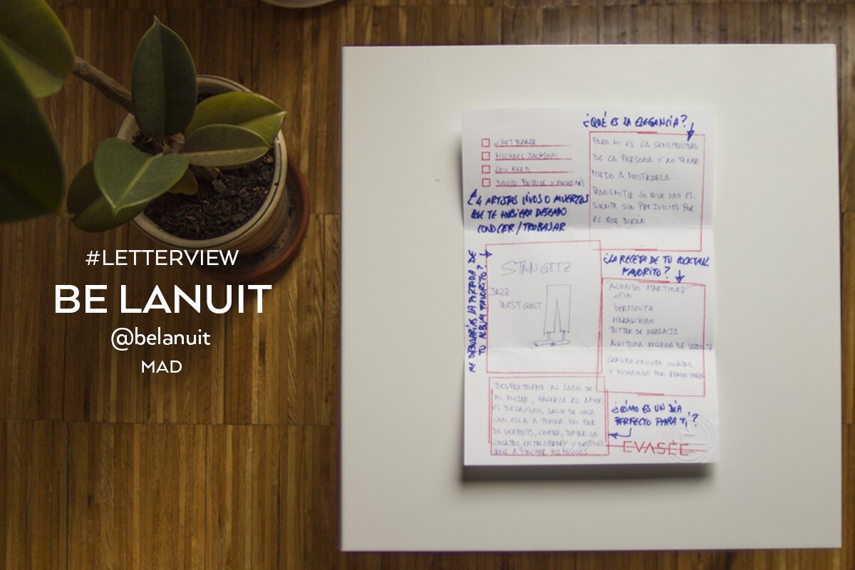 Be Lanuit | Letterview.