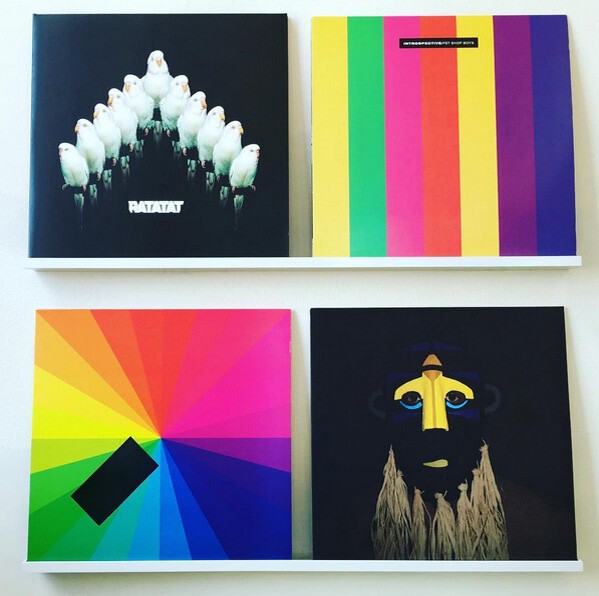Stefan Sagmeister album covers.