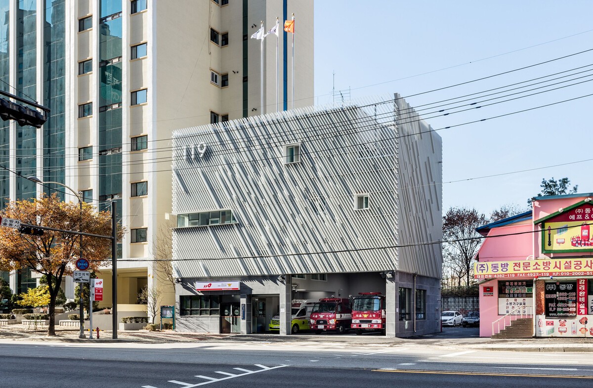 Myeonmok Fire Station.