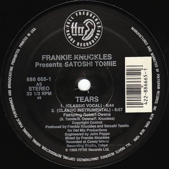 Frankie Knuckles pres. Satoshi Tomiie - 