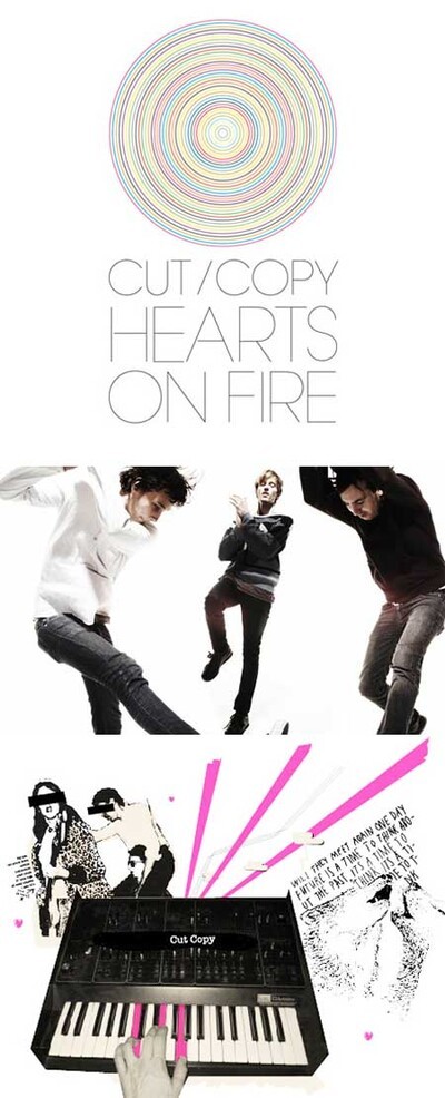 cut copy, hearts on fire