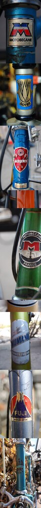 bycicle head badges