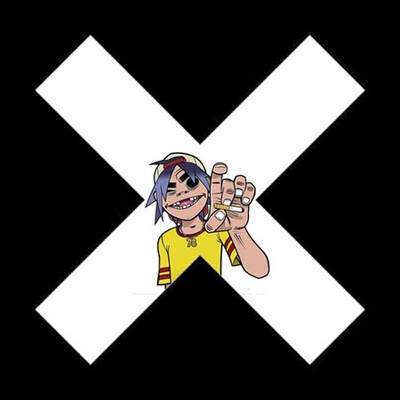 gorillaz, "crystalised" (the xx cover) 