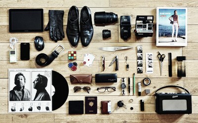 Things organized neatly.