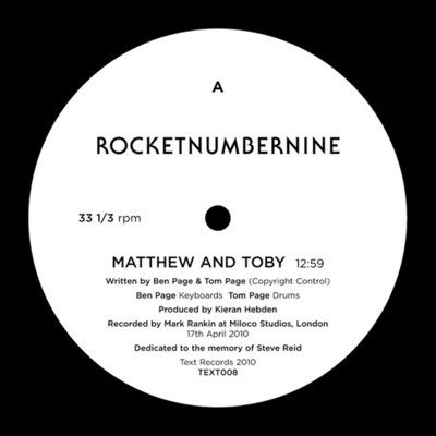 Rocketnumbernine - "Matthew and Toby" (Four Tet Remix) 
