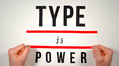 The History of Typography.